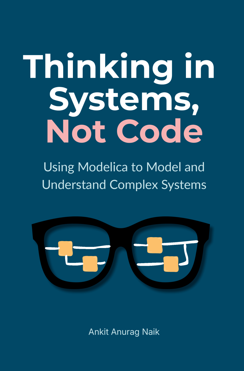 Book cover: Thinking in Systems, Not Code